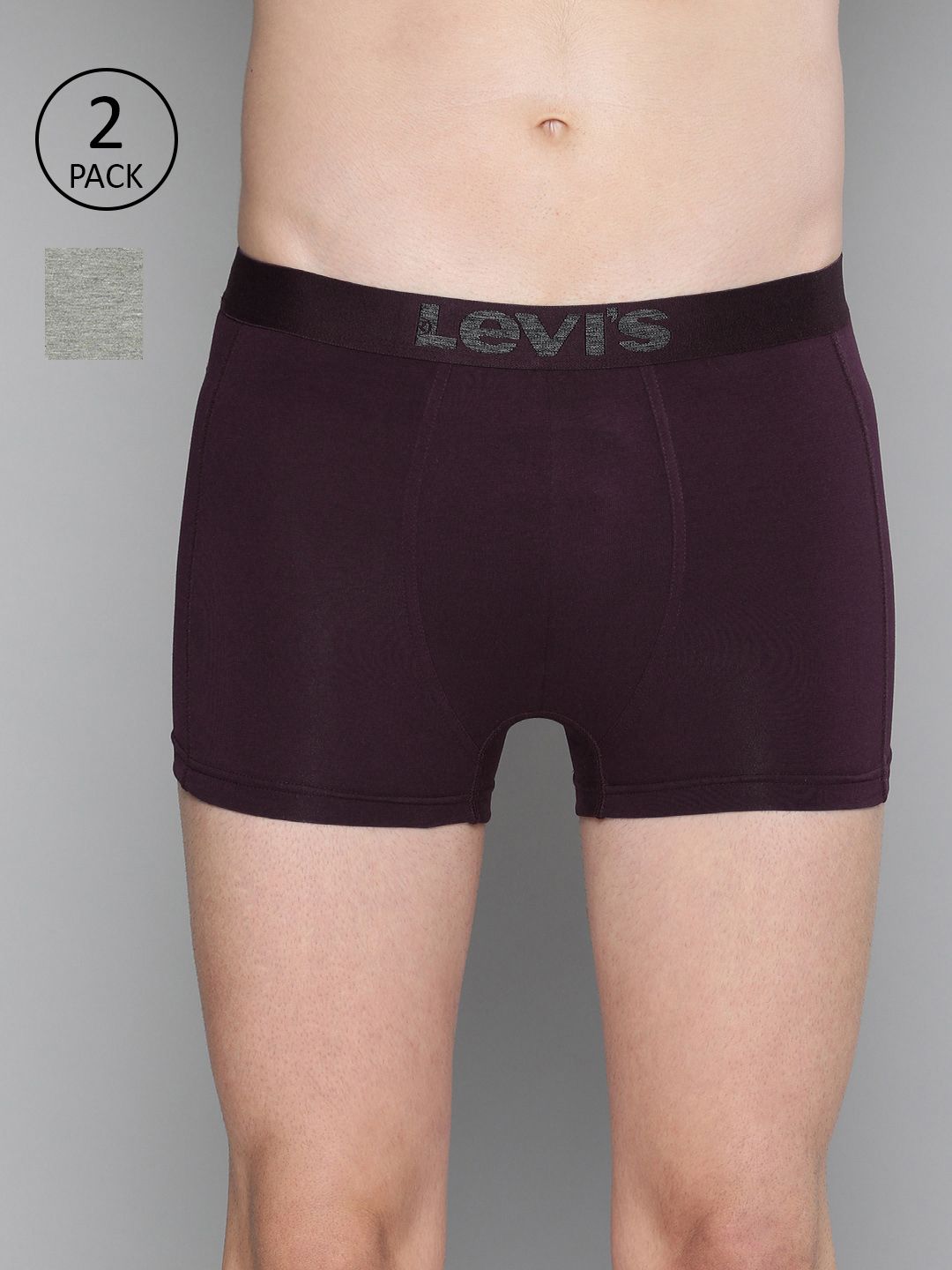 levis Levi's 018 Neo Trunk for Men, Comfort & Smartskin Technology (Multicolor - Pack of 2)-picture-15