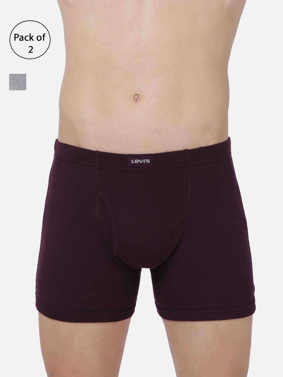 levis Levi's 010 Comfort Boxer Brief, Comfort & Smartskin Technology (Multicolor - Pack of 2)-picture-31