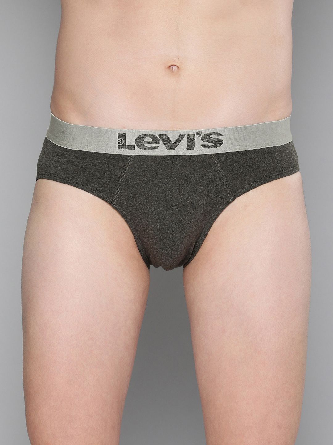 Levis Men Charcoal Grey Solid Briefs BF-200SF-1PK-STYLE-017-79--picture-25