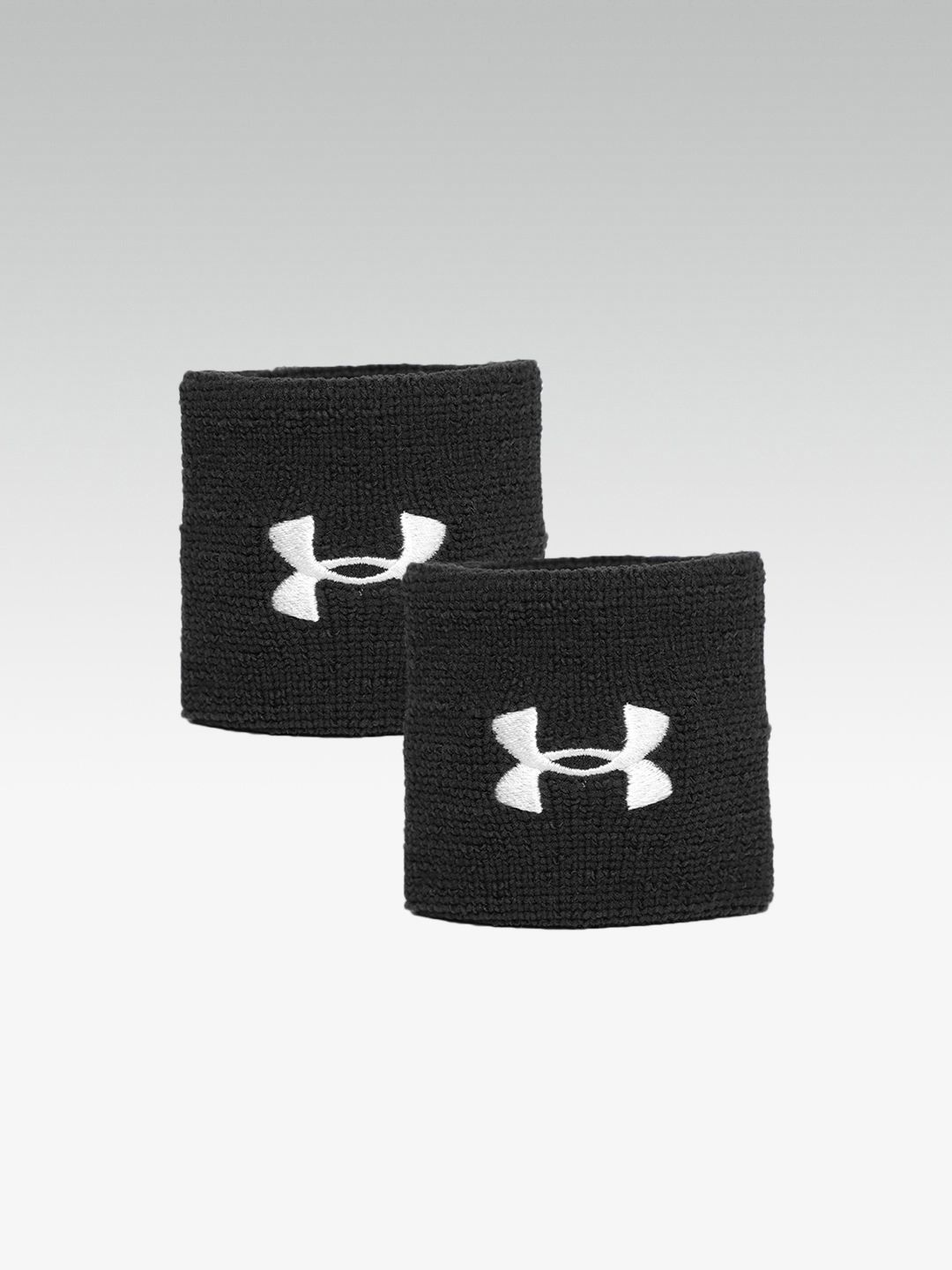 UNDER ARMOUR Men Set of 2 Black Performance Wristbands-picture-40