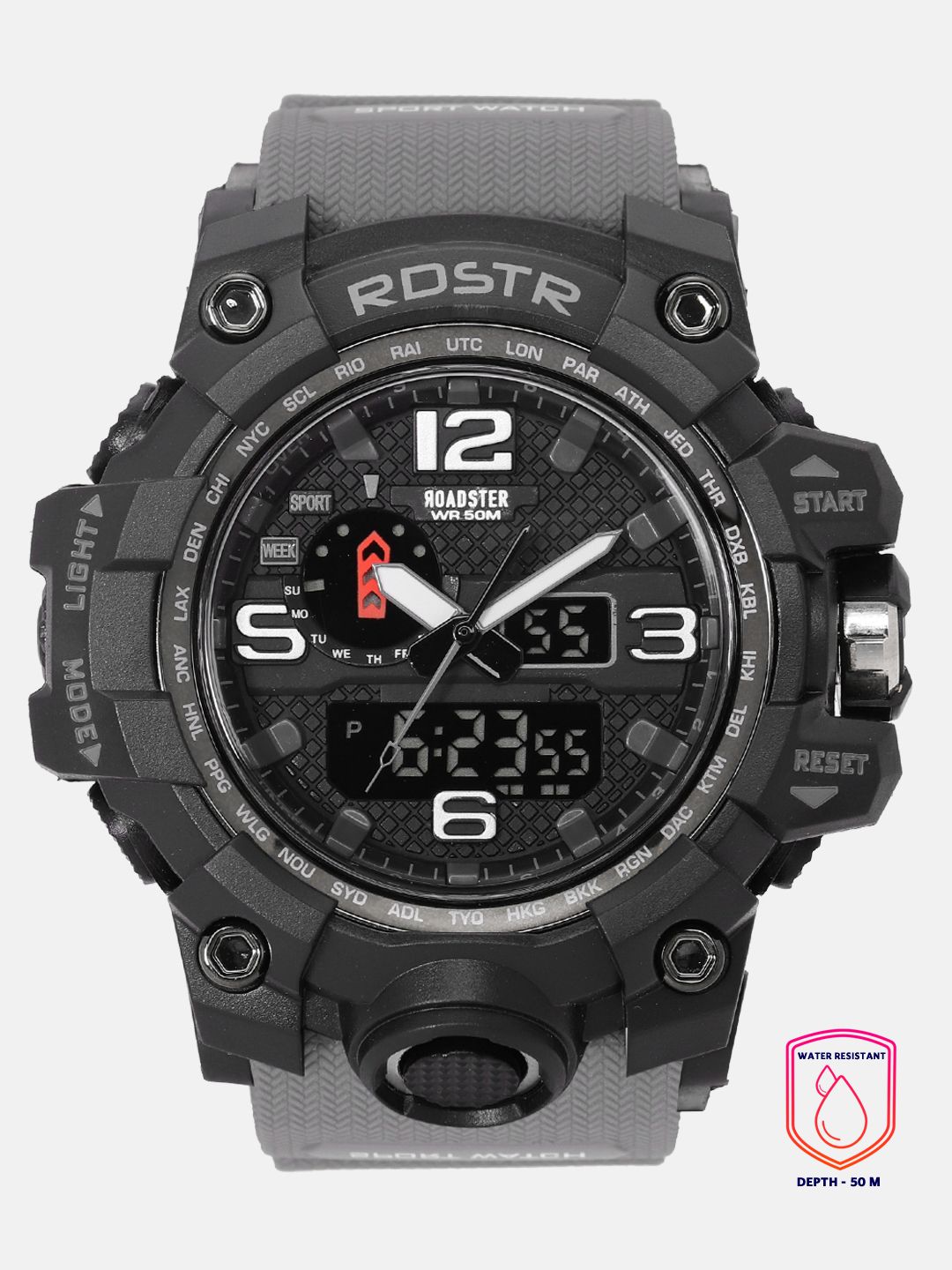The Roadster Lifestyle Co Men Black Analogue and Digital Watch MFB-PN-SM-1545-picture-37