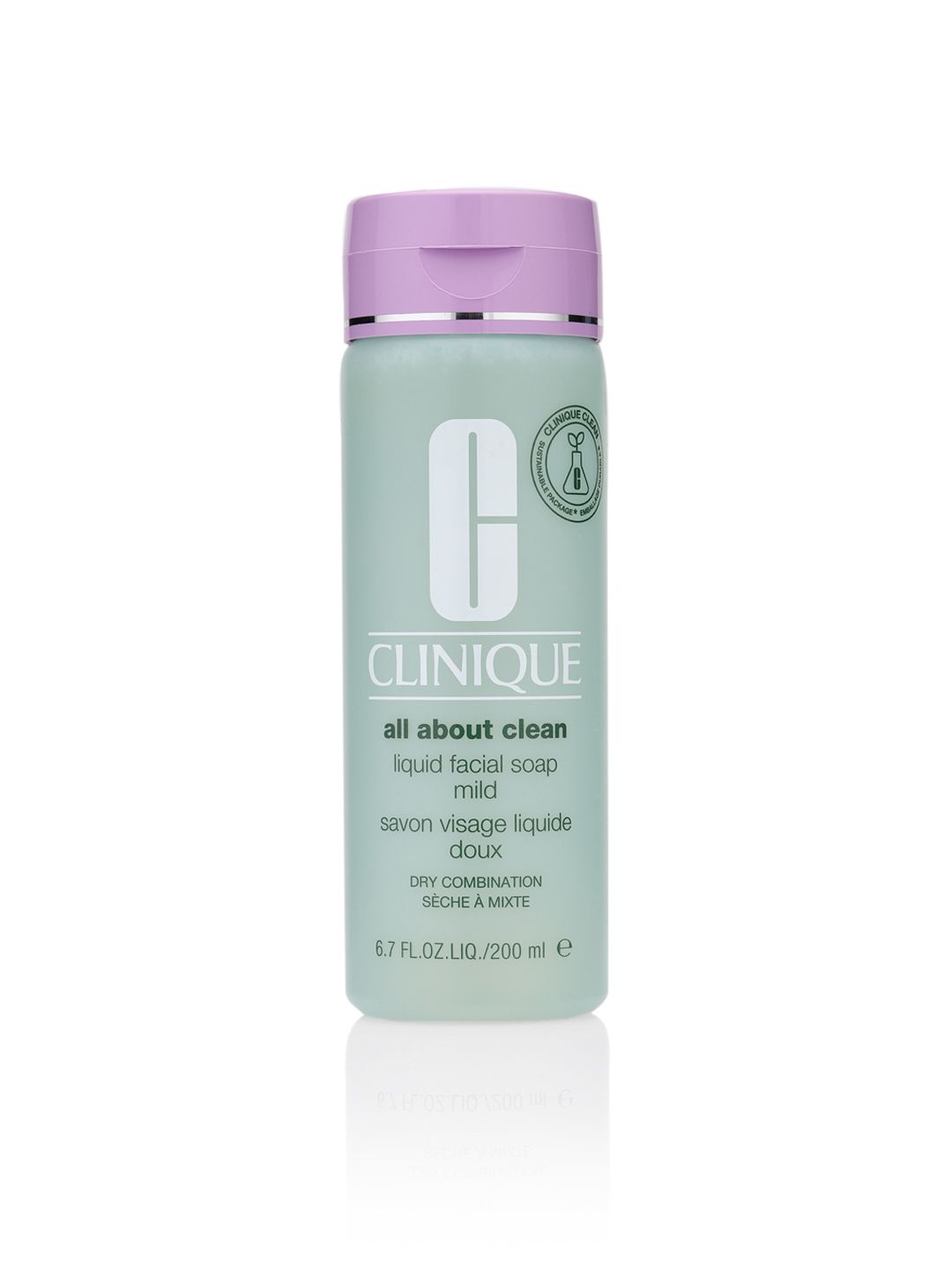 Clinique All About Clean Liquid Facial Soap Mild for Dry Combination Skin - Facewash 200ml-picture-10
