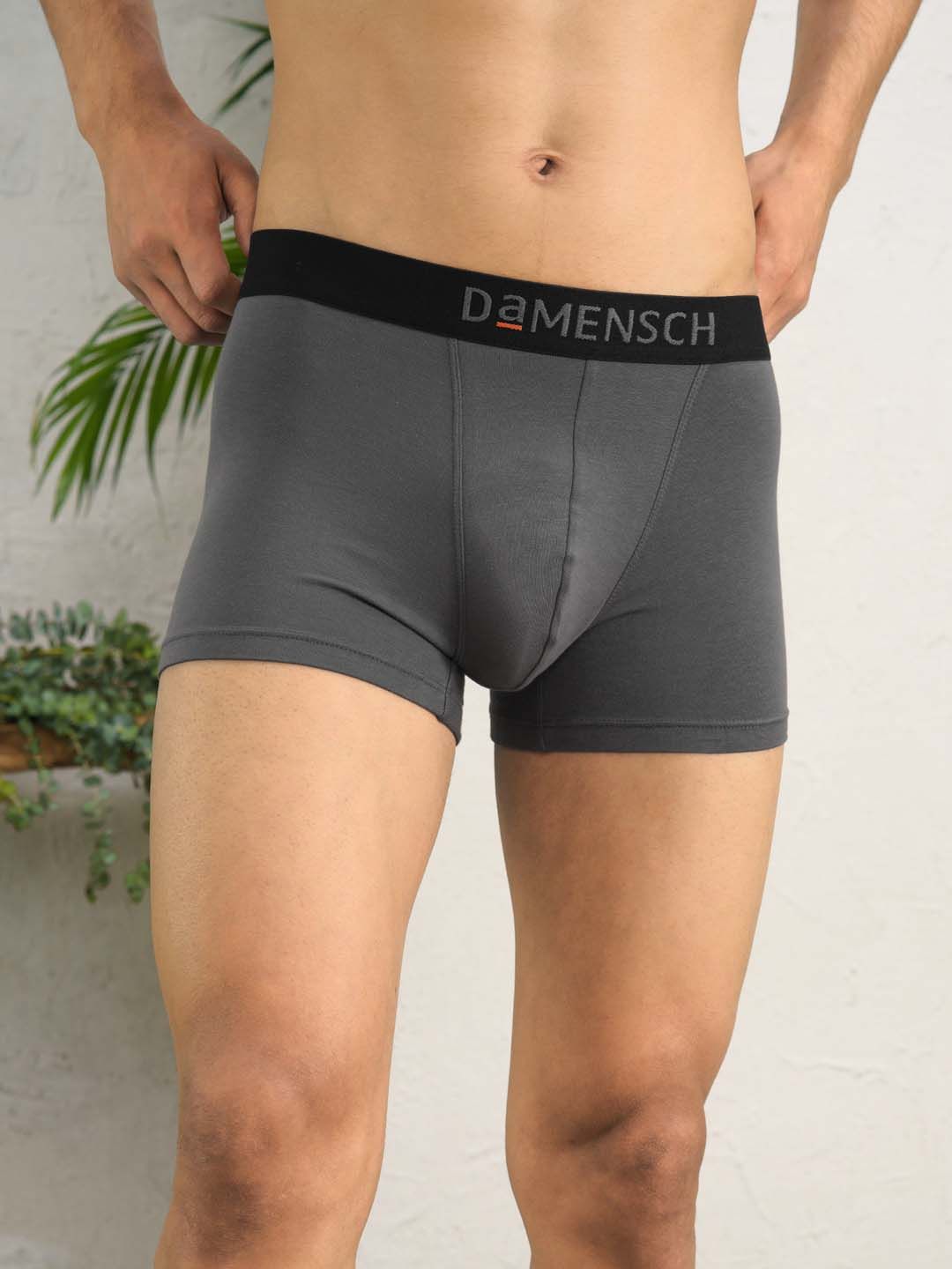 DaMENSCH Men Grey DEO-SOFT Deodorizing Micro Modal Anti Bacterial Trunks DAM-DC-T-WG-picture-32