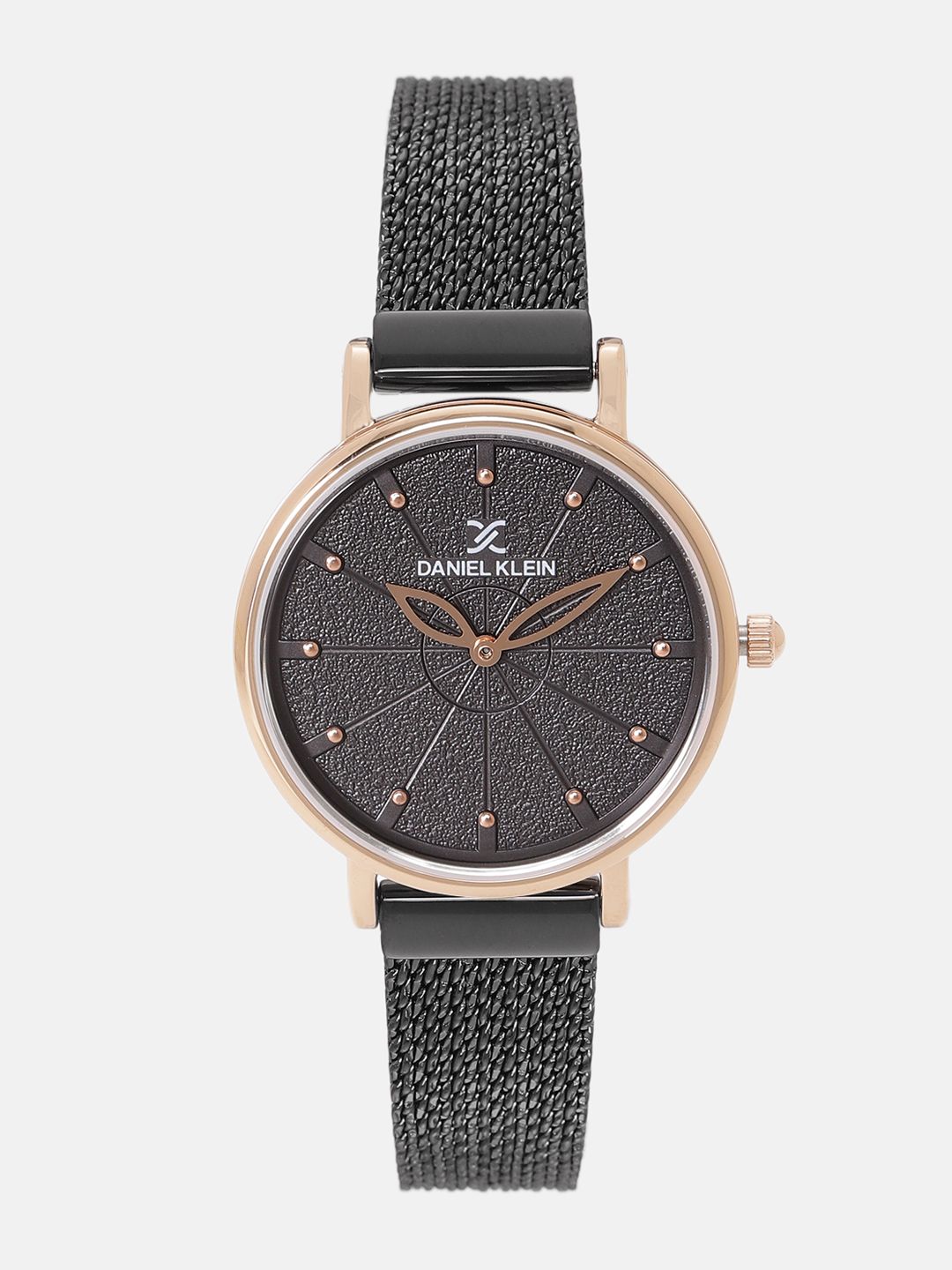 Daniel Klein Women Black Textured Analogue Watch DK12058-3-picture-27