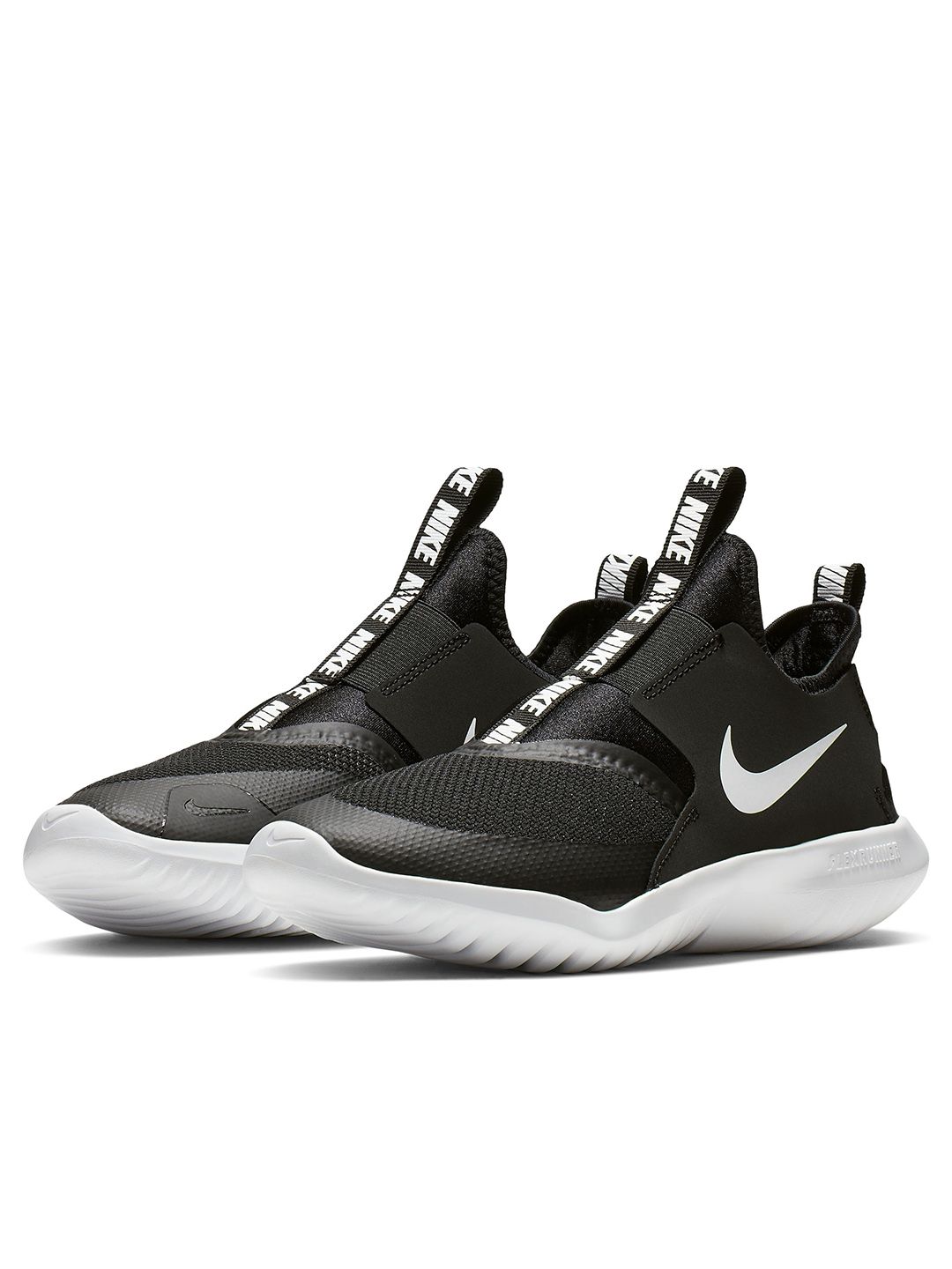 Nike Kids Black FLEX RUNNER Slip-On Sneakers-picture-39