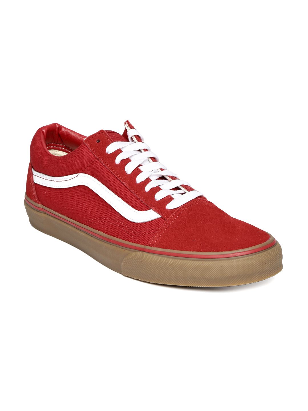 vans men red