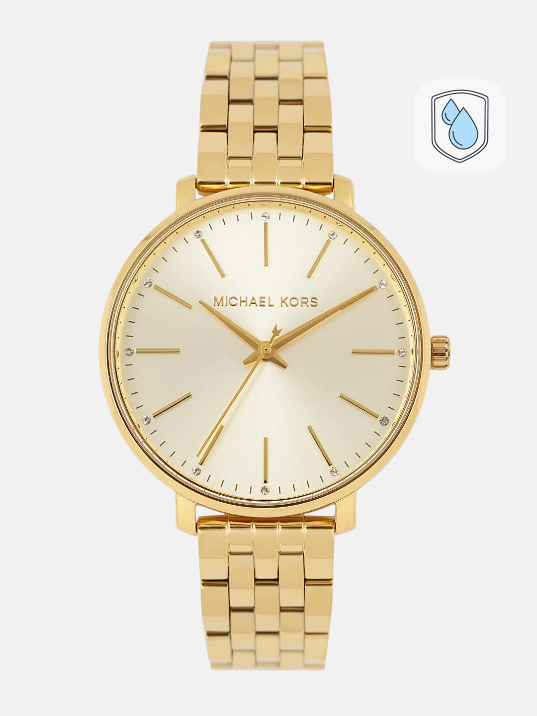 Michael Kors Women Gold-Toned Analogue Watch MK3898