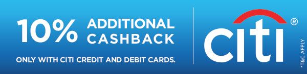 10% Cashback