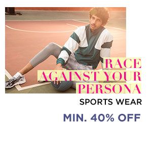 Sports Wear | Min. 40% Off