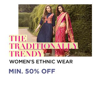 Women's Ethnic Wear | Min. 50% Off