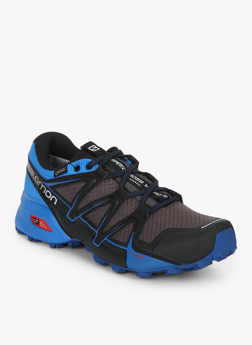 salomon brown running shoes