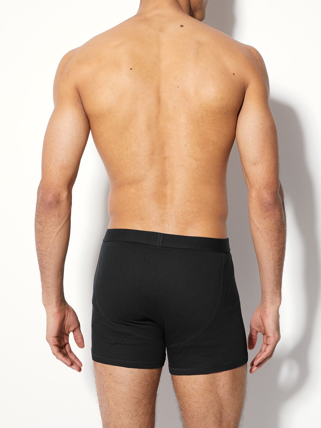 Marks & Spencer Men Pack of 5 Solid Boxer Briefs T144843FBLACK-picture-13