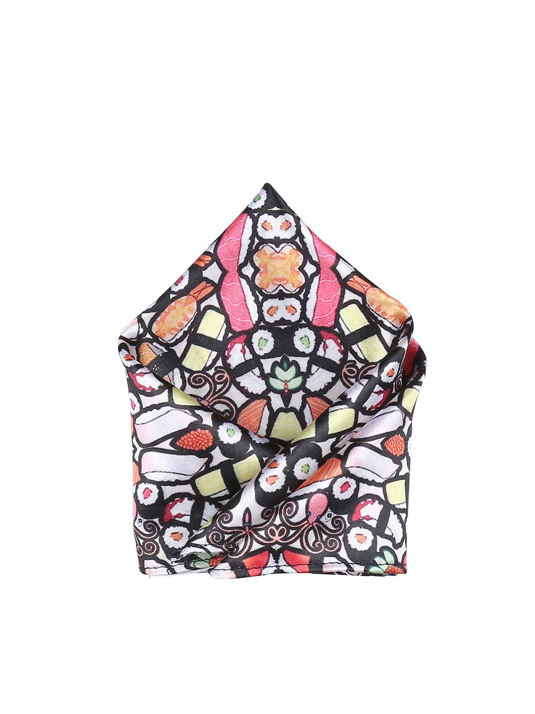 Blacksmith Men Multicoloured Printed Woven Pocket Square-image-24