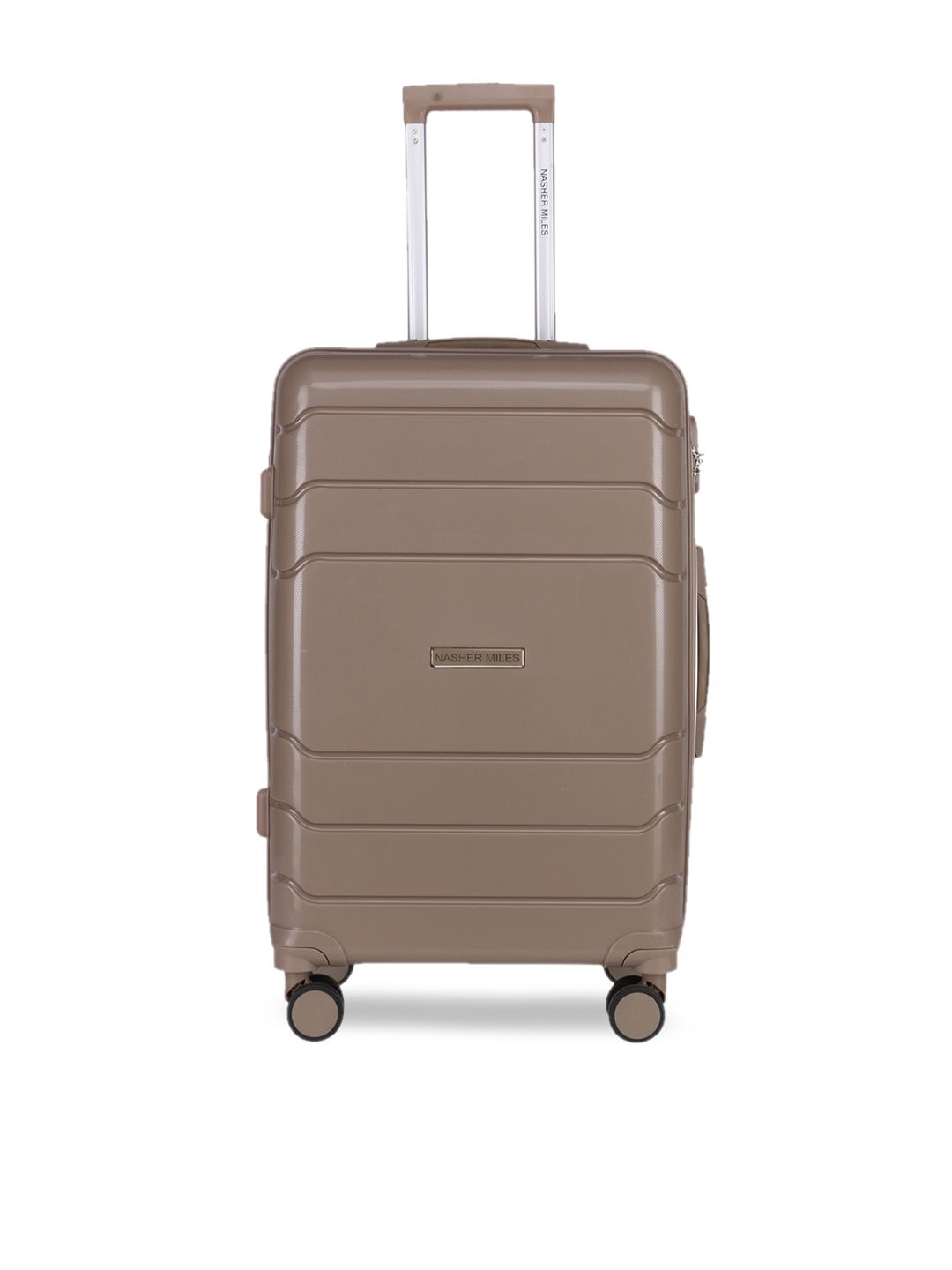 Nasher Miles Unisex Cream-Coloured Textured Hard-Sided Medium Trolley Bag-image-30