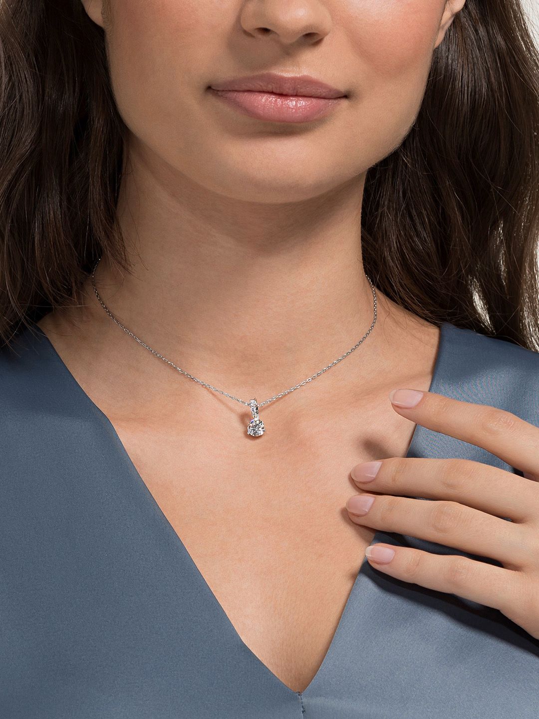 SWAROVSKI Women Solitaire Pendant-image-26