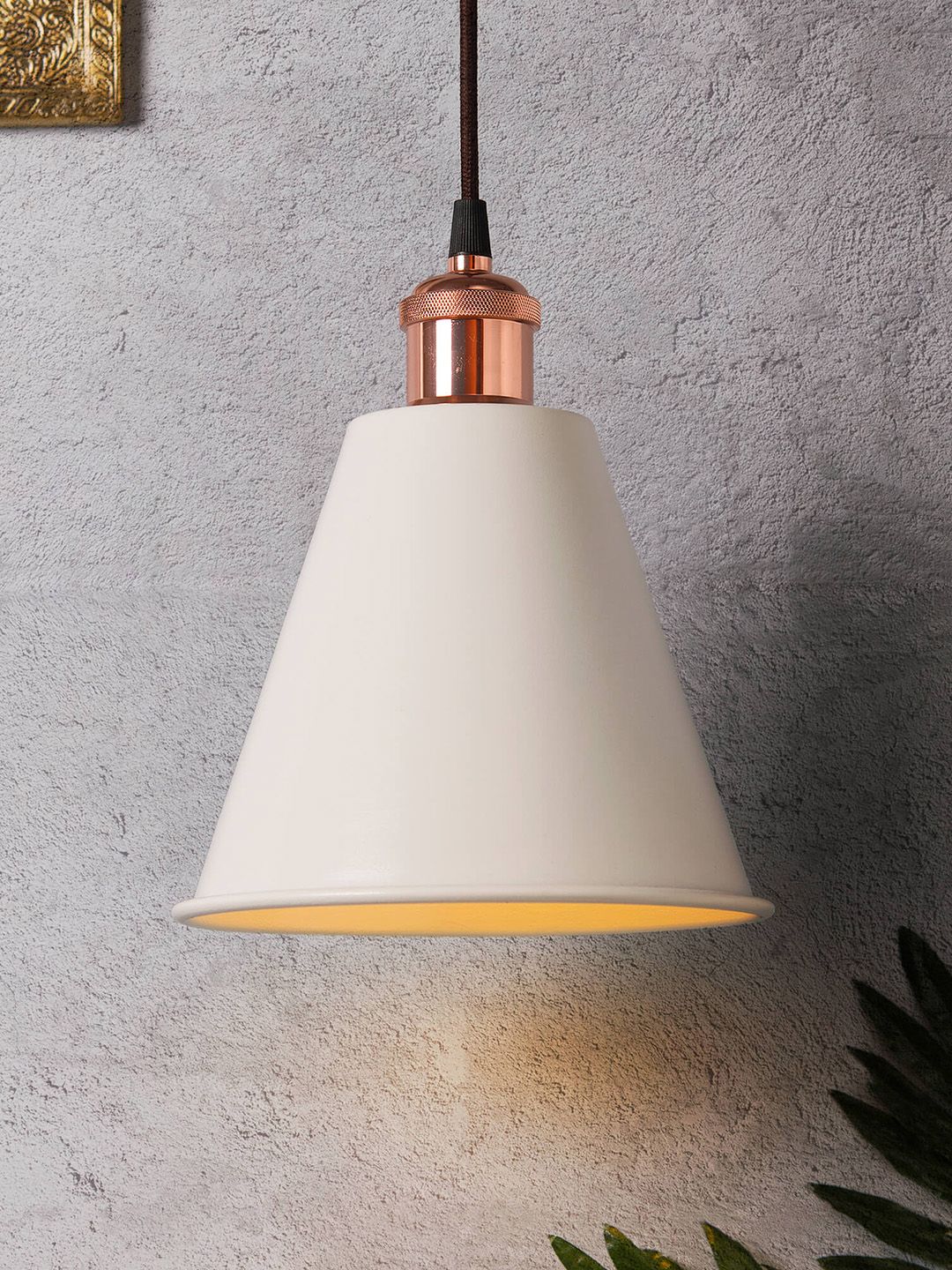 Homesake White Solid Handcrafted Hanging Light-picture-25