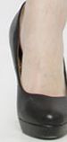 Sera Women Black Solid Mini A-Line Skirt view 4