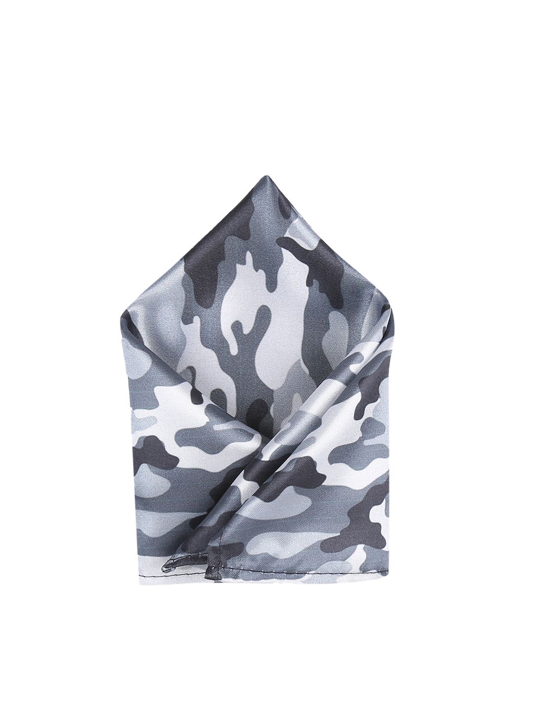 Blacksmith Men Grey Printed Pocket Squares-picture-13