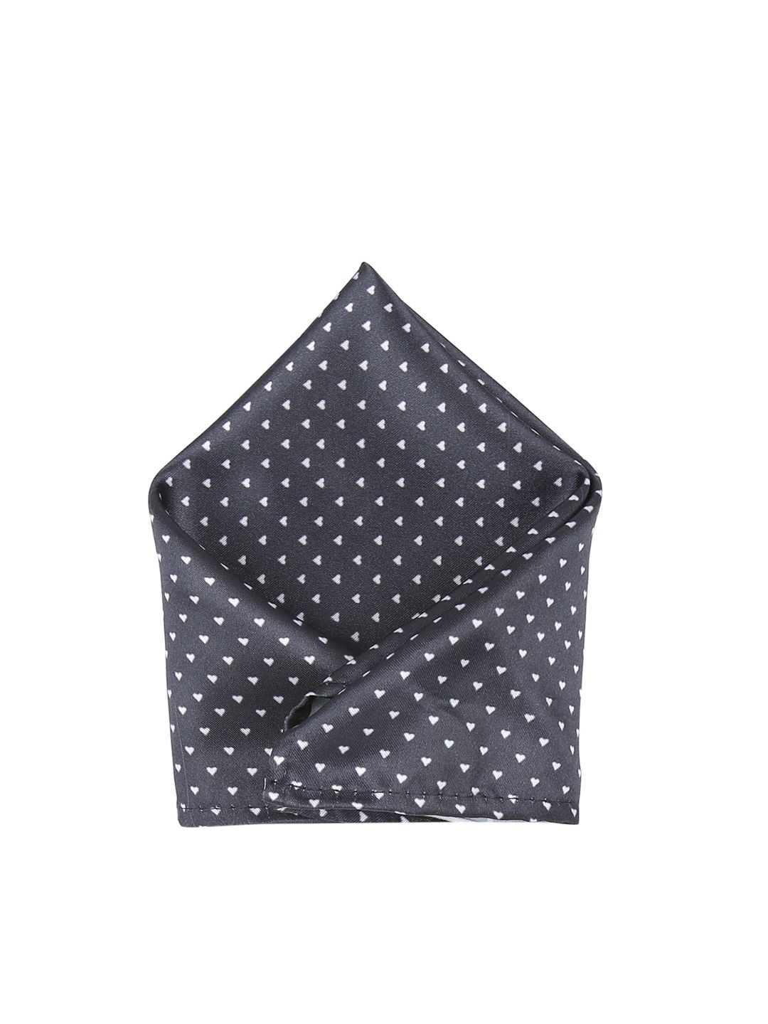 Blacksmith Men Charcoal Black & White Printed Pocket Square-picture-48