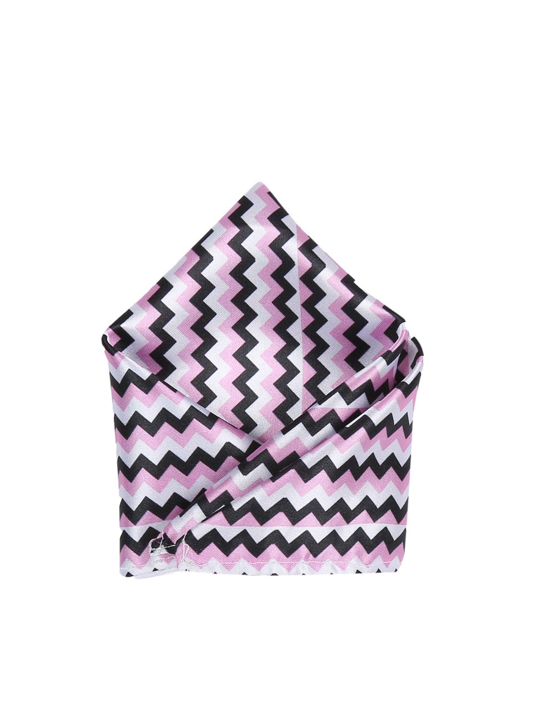 Blacksmith Men Pink & Black Printed Pocket Squares-picture-54