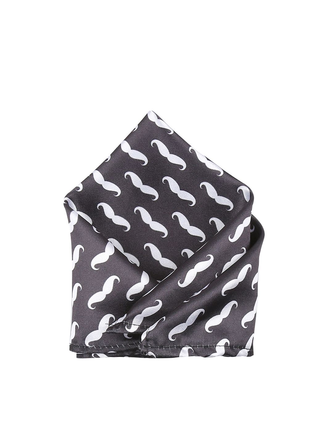 Blacksmith Men Black Printed Pocket Squares-picture-40