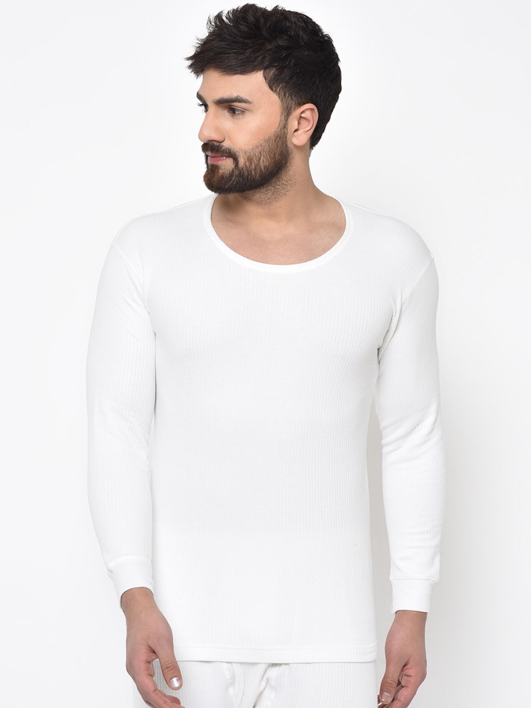ARMISTO Men White Quilted Thermal Top AWMT02-picture-22