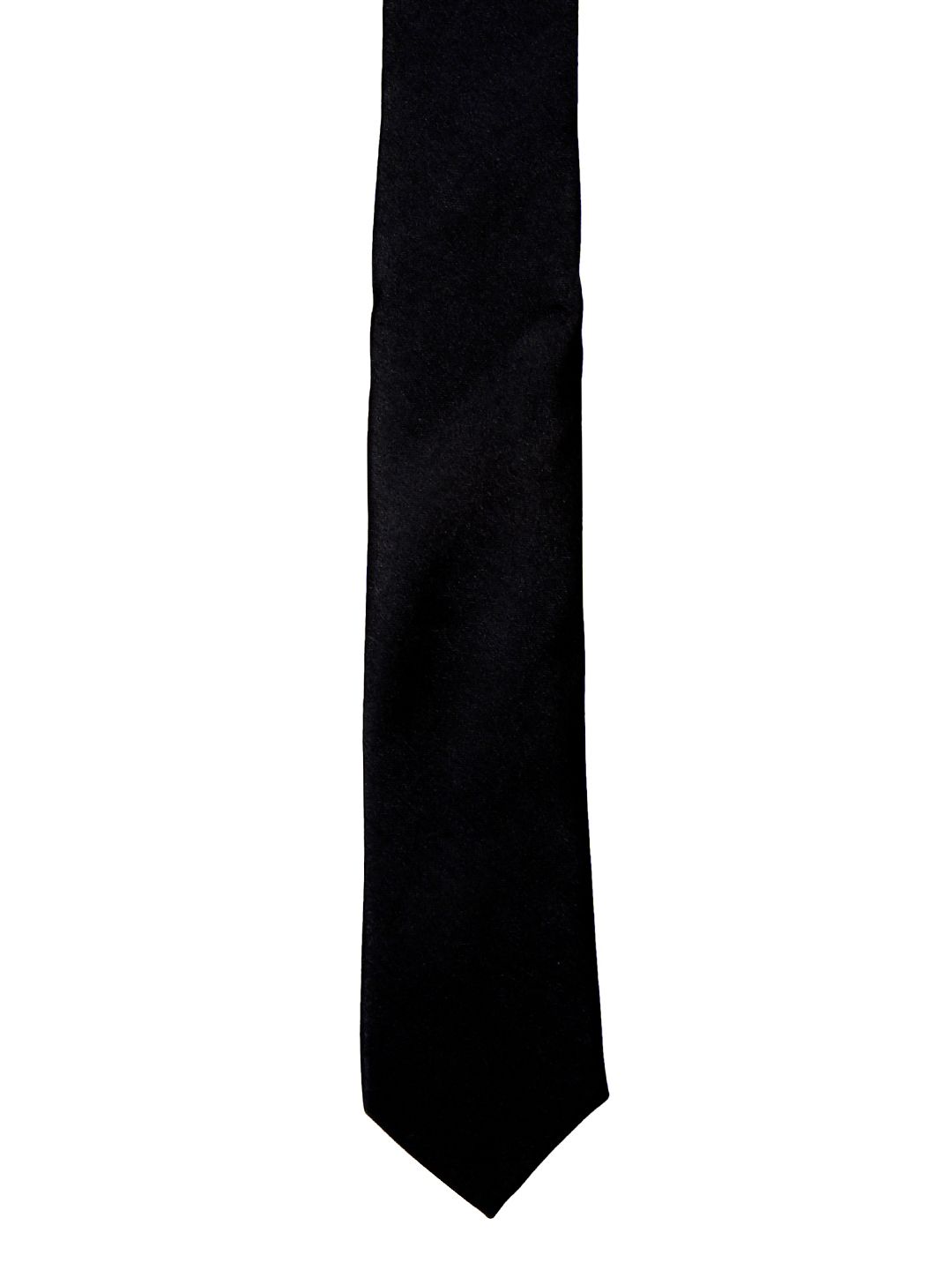 Blacksmith Black Solid Skinny Tie-picture-24