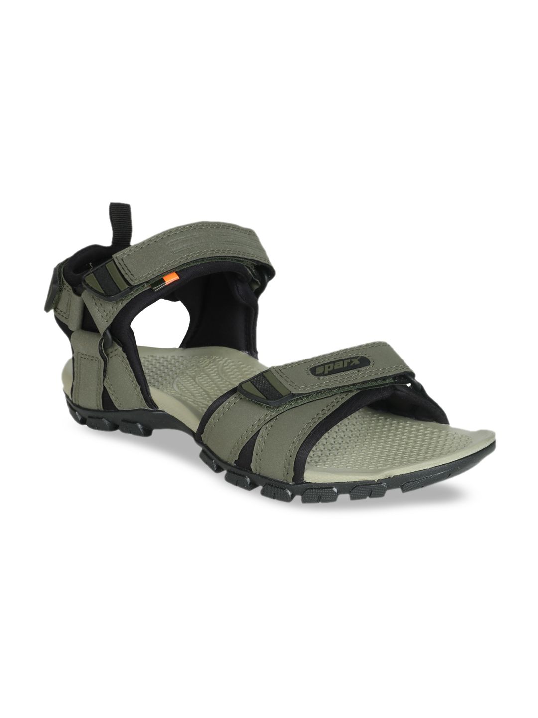 Sparx Men Olive Green Solid Sports Sandals-image-11