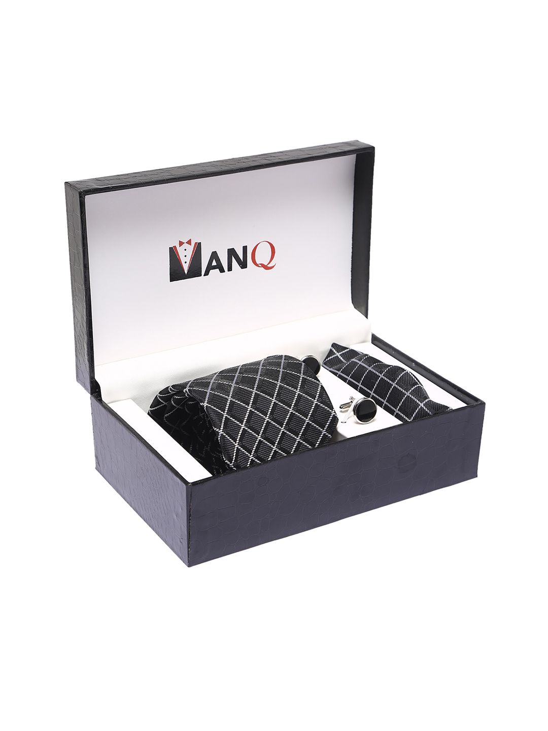 MANQ Men Black & White Accessory Gift Set-picture-17