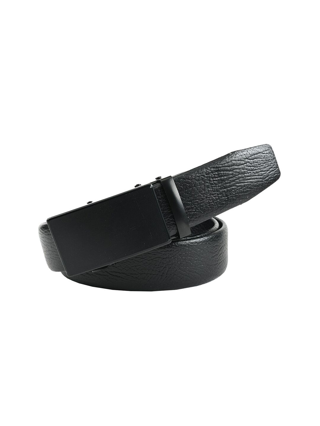 WINSOME DEAL Men Black Solid Belt-picture-16