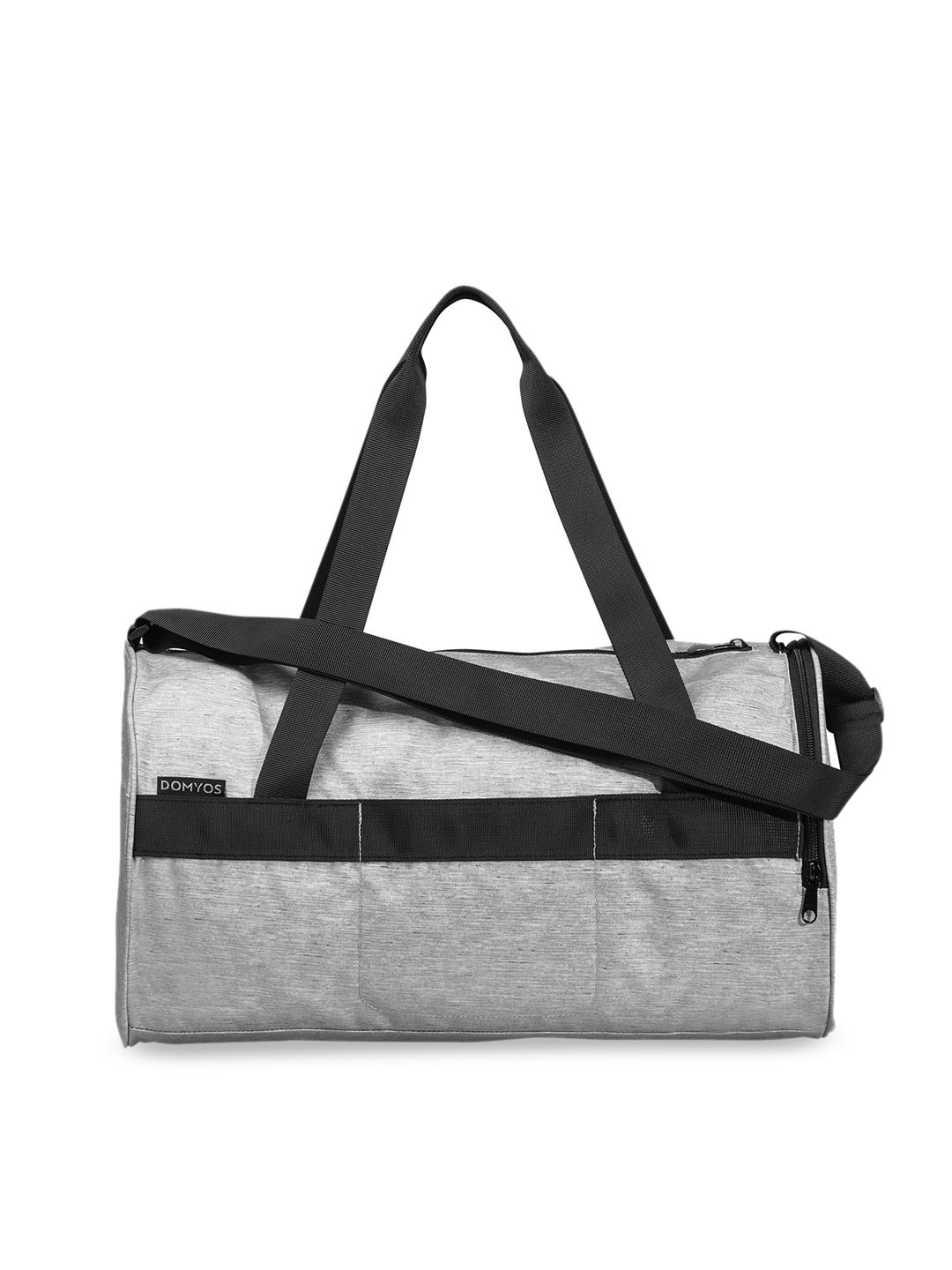 Domyos By Decathlon Unisex Grey & Black Solid Backpack-picture-18