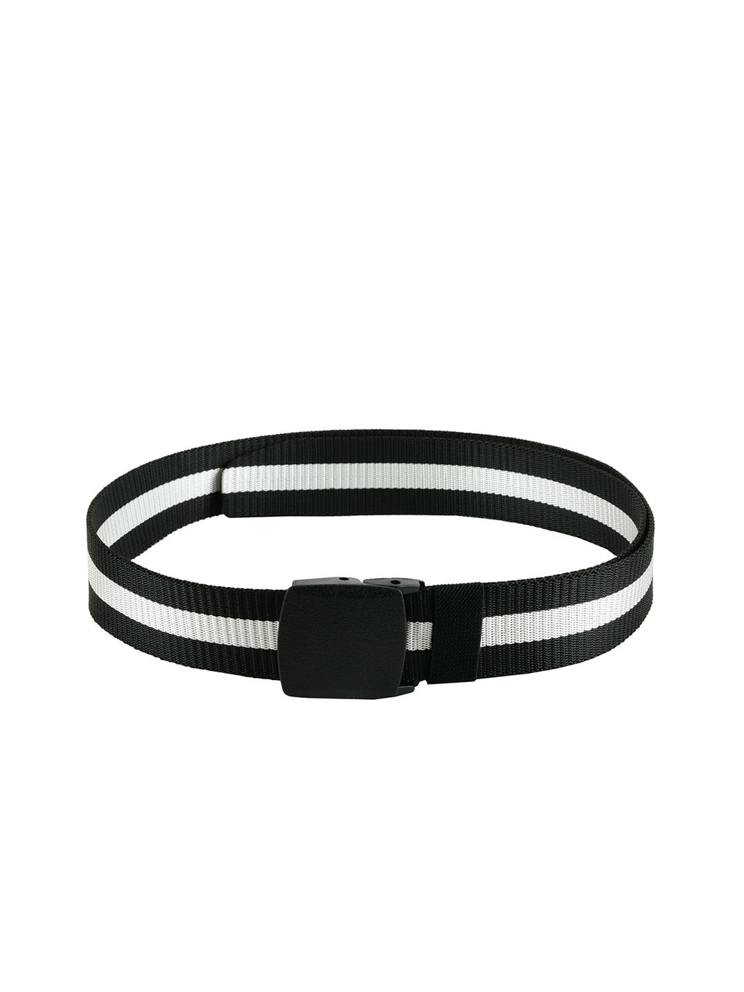 Kastner Men Black & Black Colourblocked Belt-image-40