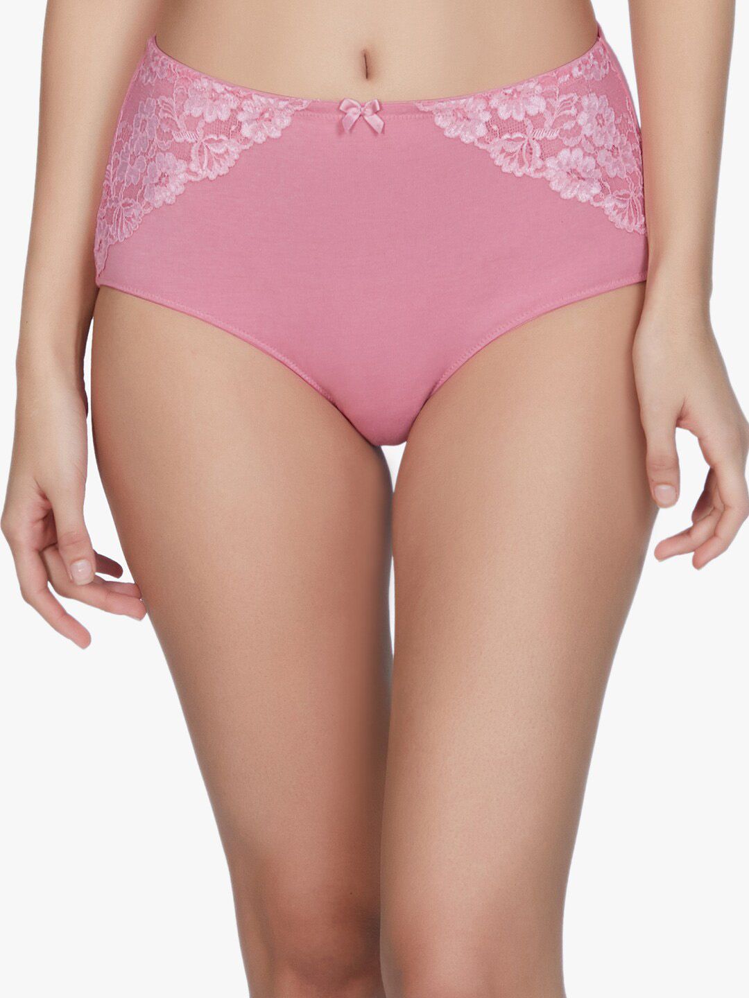 Amante Women High Rise Cotton Lace Basic Brief - PAN75201-picture-17