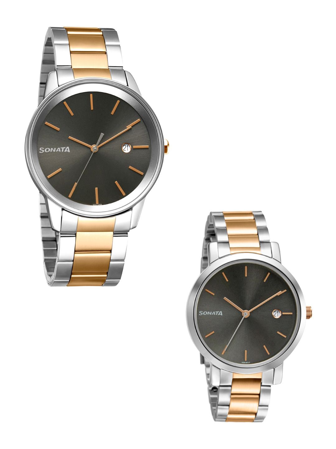 Sonata watch set hot sale for couples price