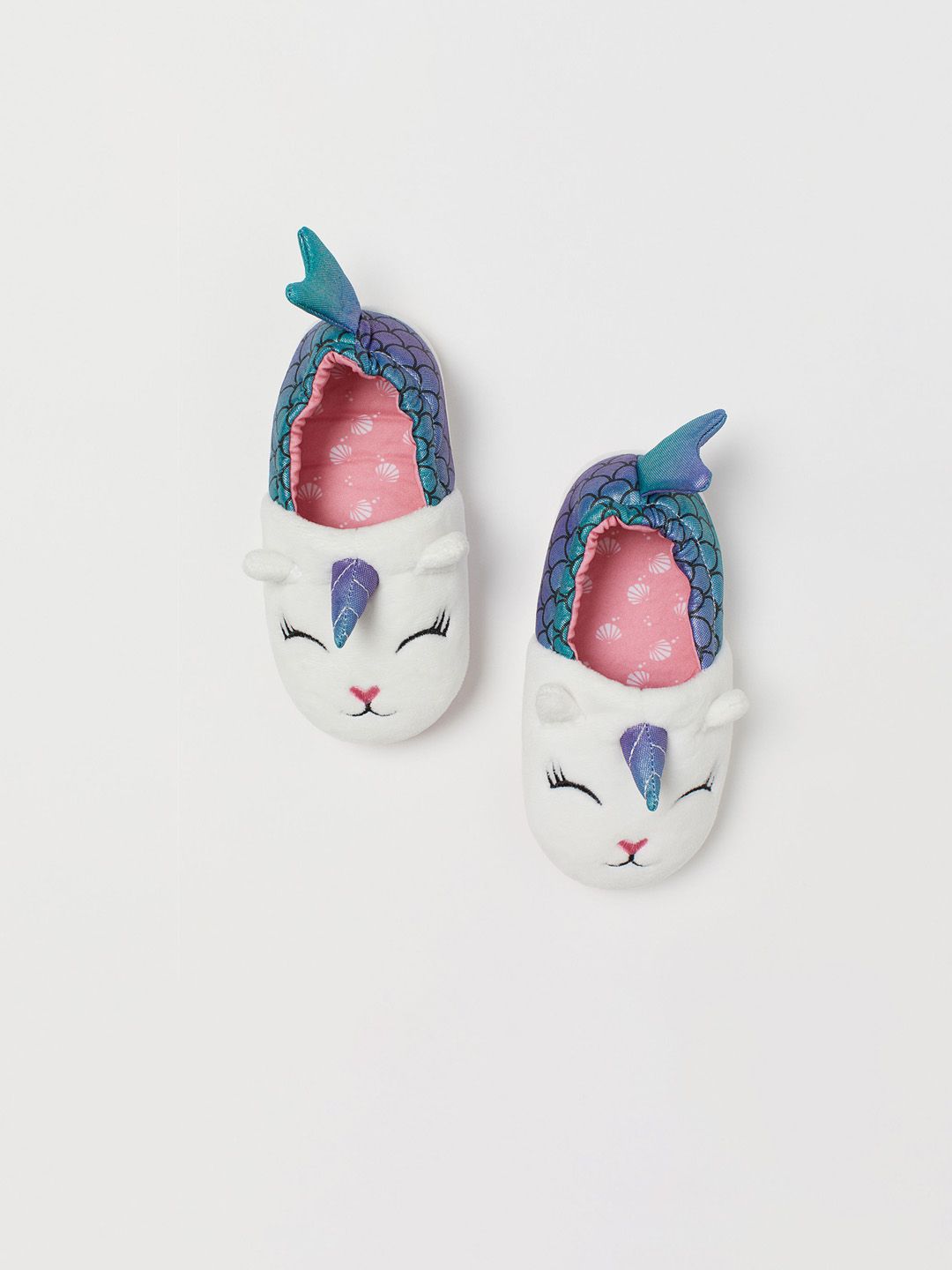 unicorn slippers h&m