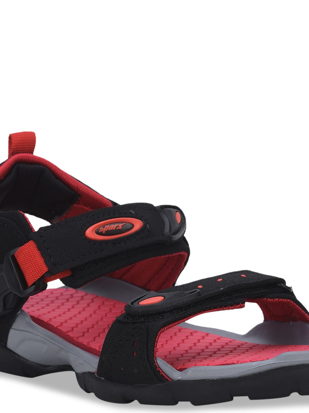 Buy A R Sparx Men Black Red SS 502 Sports Sandals at Redfynd