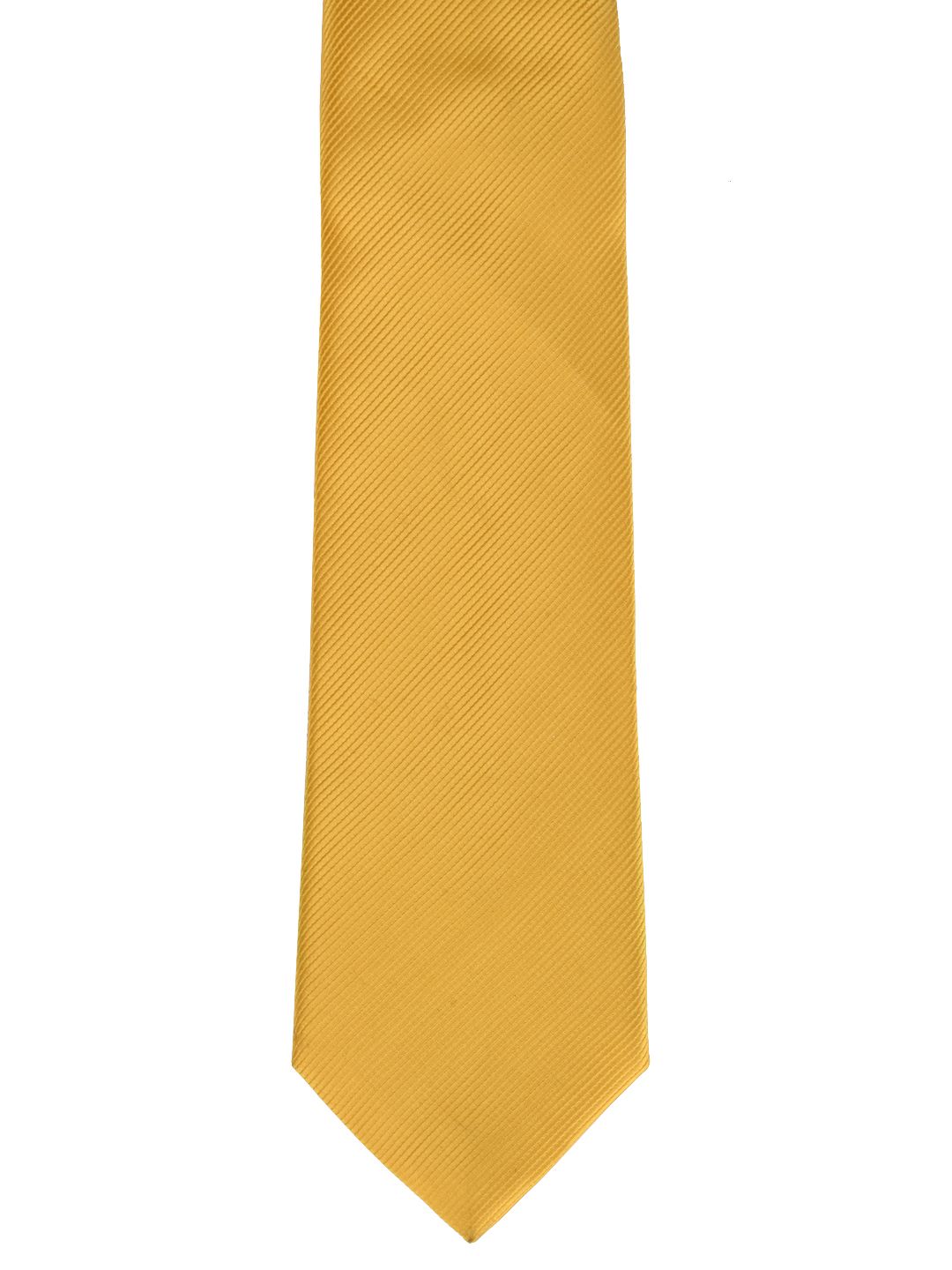 Calvadoss Men Yellow Solid Broad Tie-picture-41
