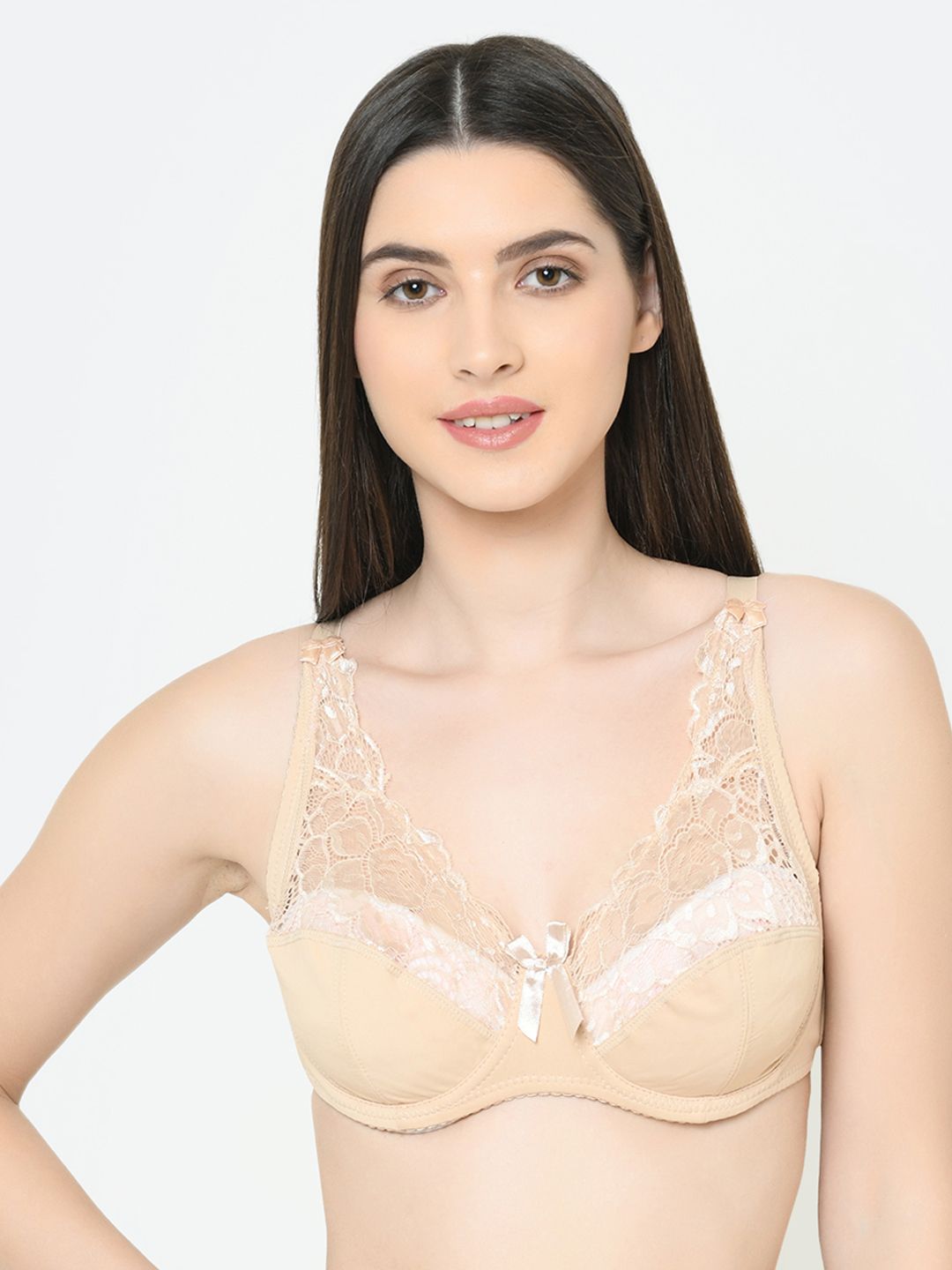 Buy Da Intimo Grey Lace Bralette Set for Women Online @ Tata CLiQ