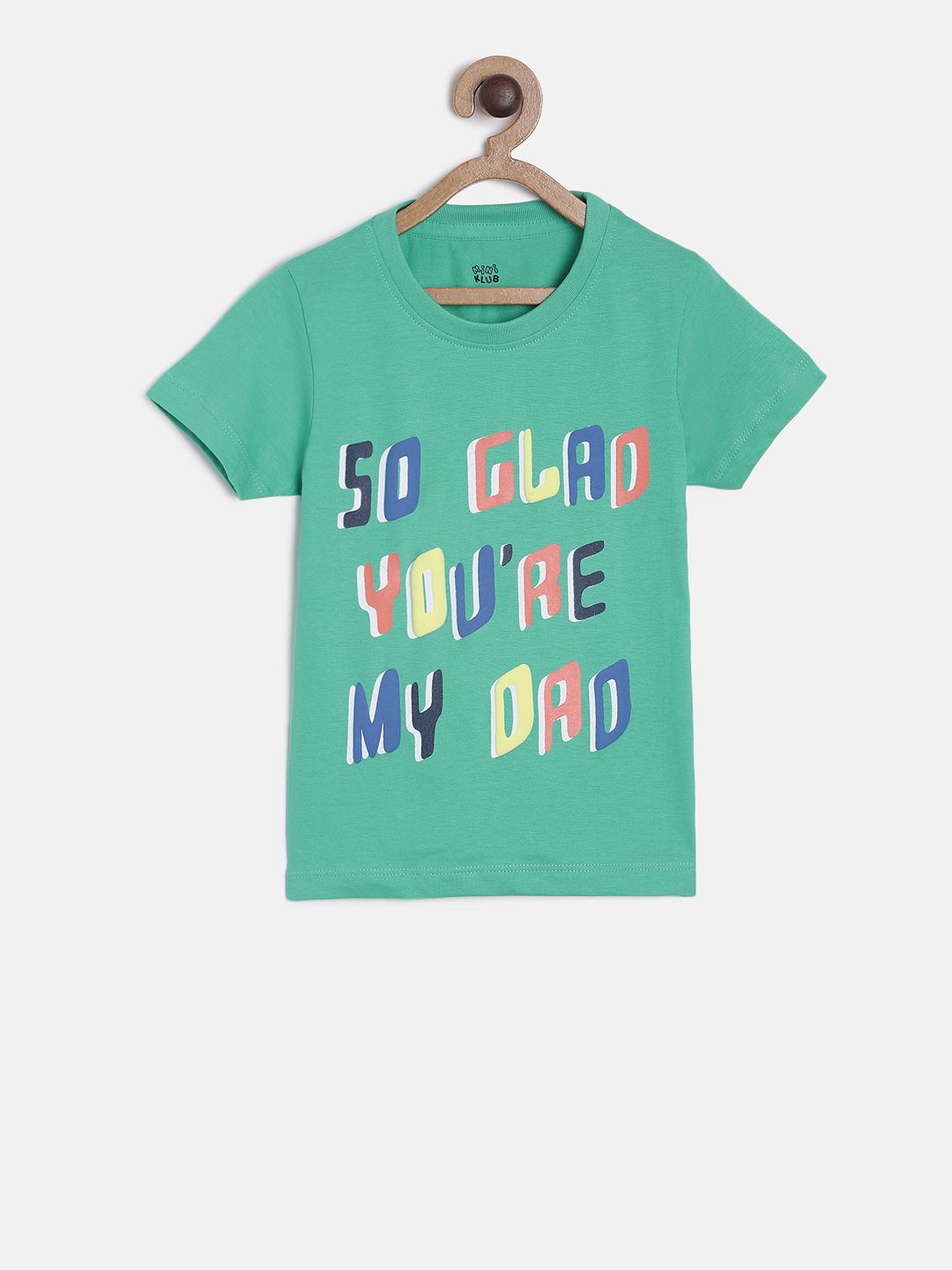 MINI KLUB Boys Green Printed Round Neck T-shirt-picture-21