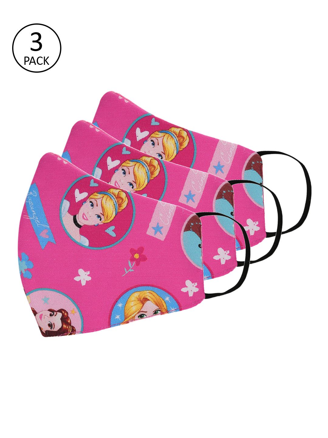 Tossido Kids 3Pcs 3Ply Protective Outdoor Face Masks