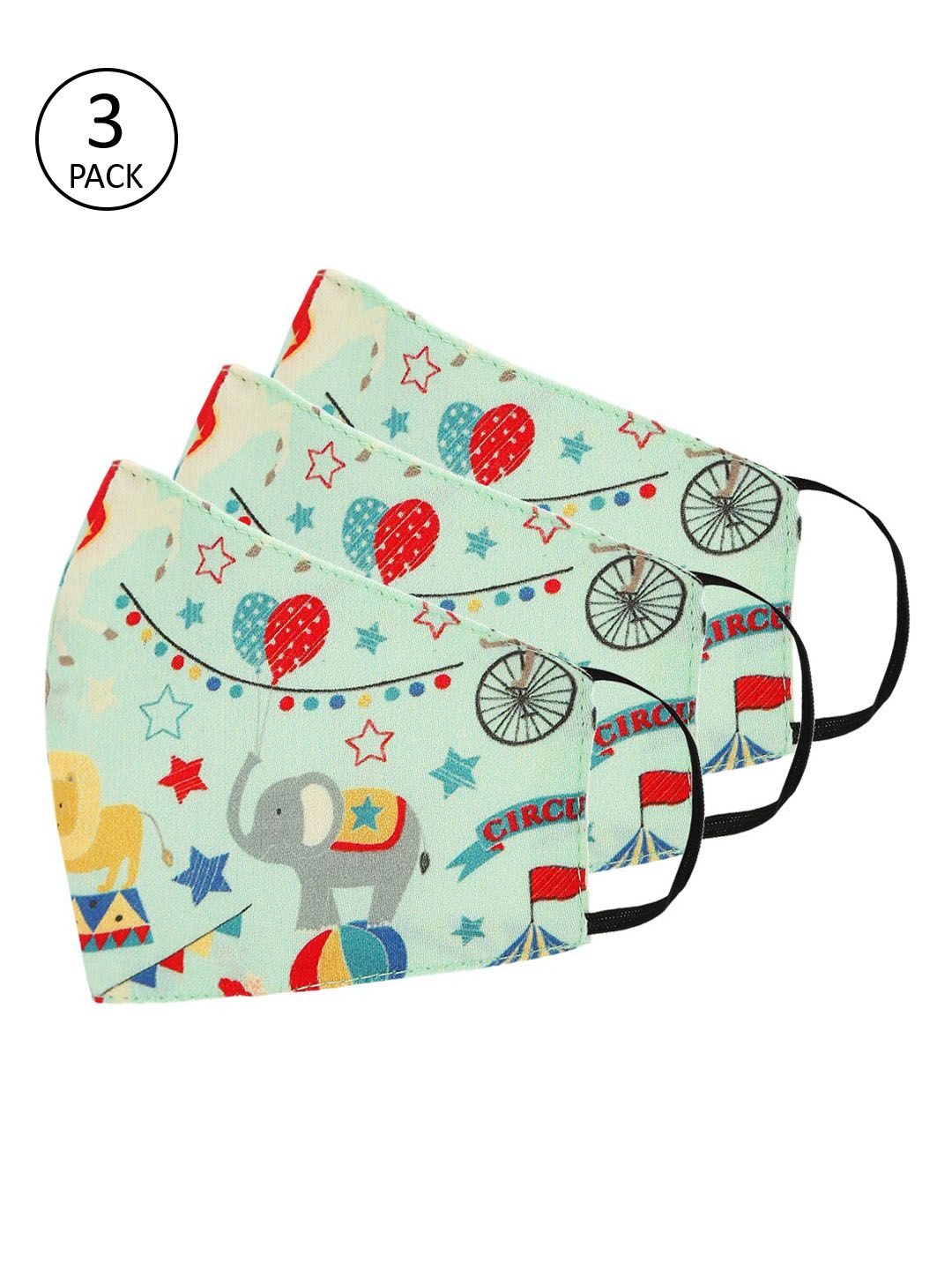 Tossido Kids Pack Of 3 3-Ply Reusable Outdoor Masks-image-38