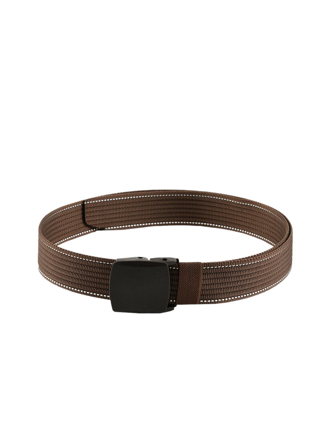WINSOME DEAL Men Brown Textured Belt-picture-13