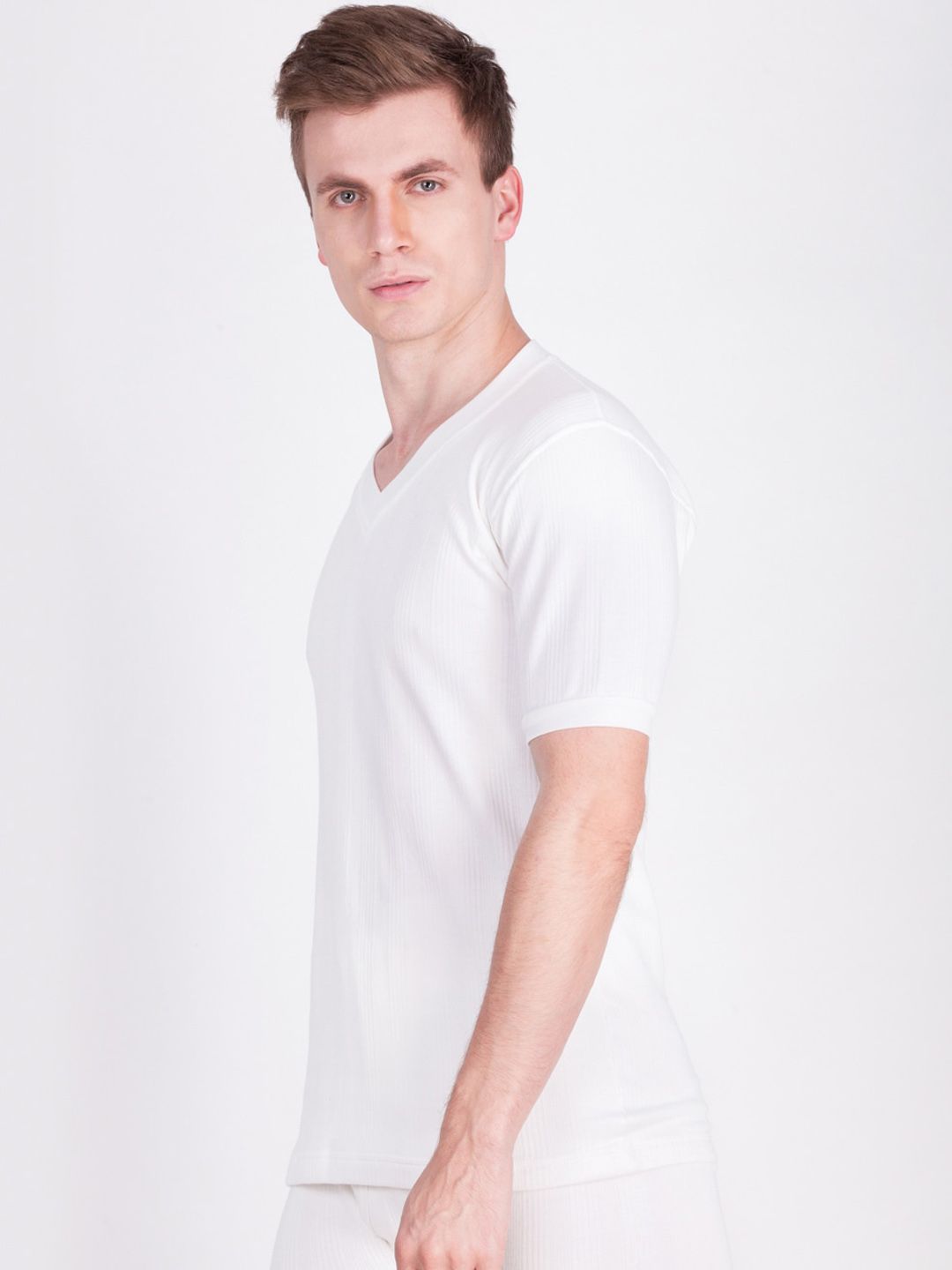 Dollar Ultra Men Off-White Solid Thermal Set-picture-29