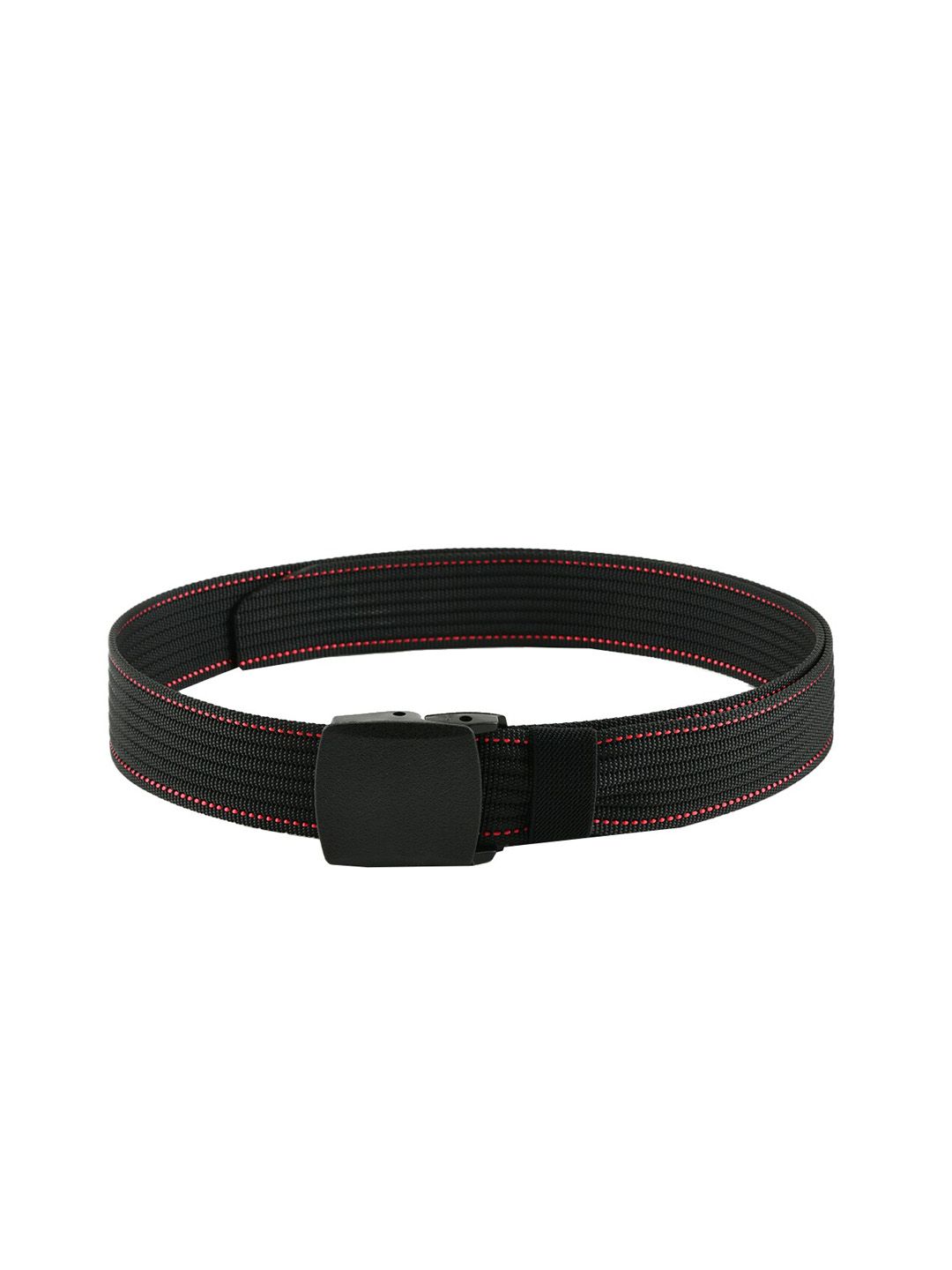 WINSOME DEAL Men Black Solid Belt-picture-14
