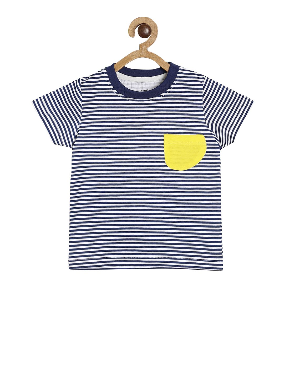 MINI KLUB Boys Multicoloured Striped Round Neck T-shirt-picture-34