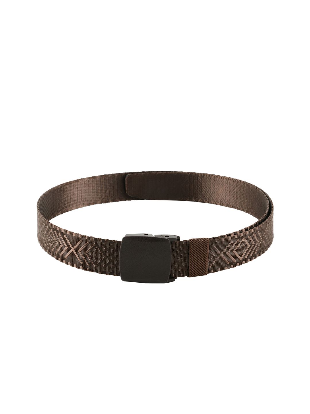 WINSOME DEAL Men Brown Textured Belt-picture-14