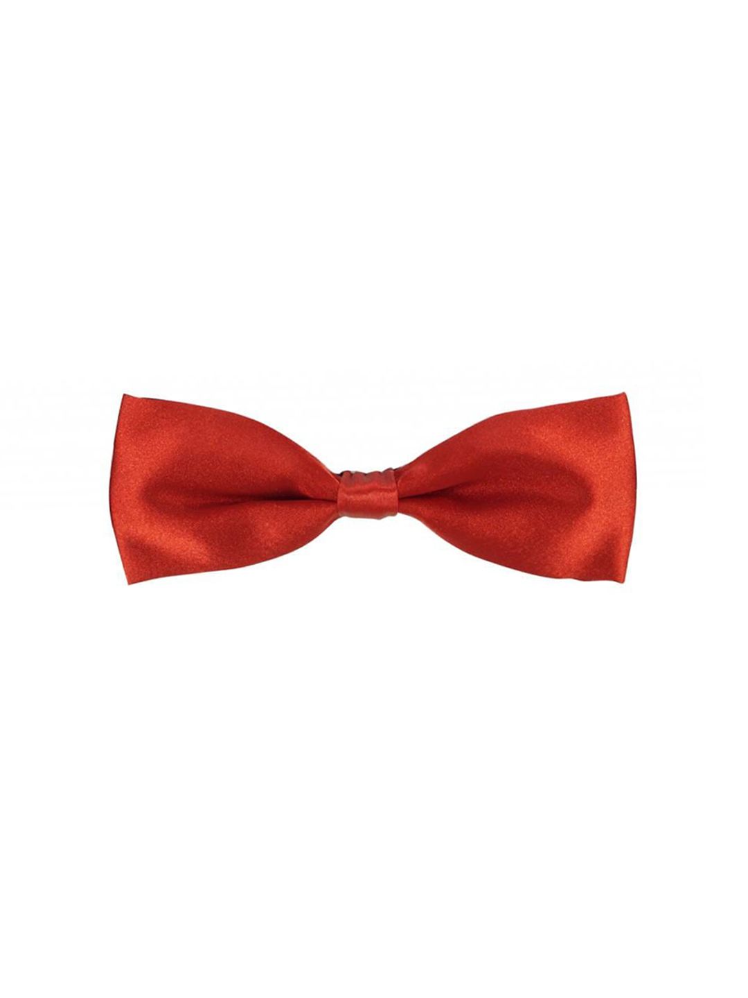 The Tie Hub Red Solid Bow Tie-image-7