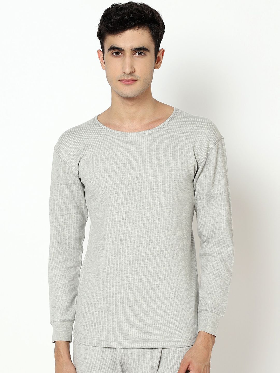 ARMISTO Men Grey Quilted Thermal Top-picture-18