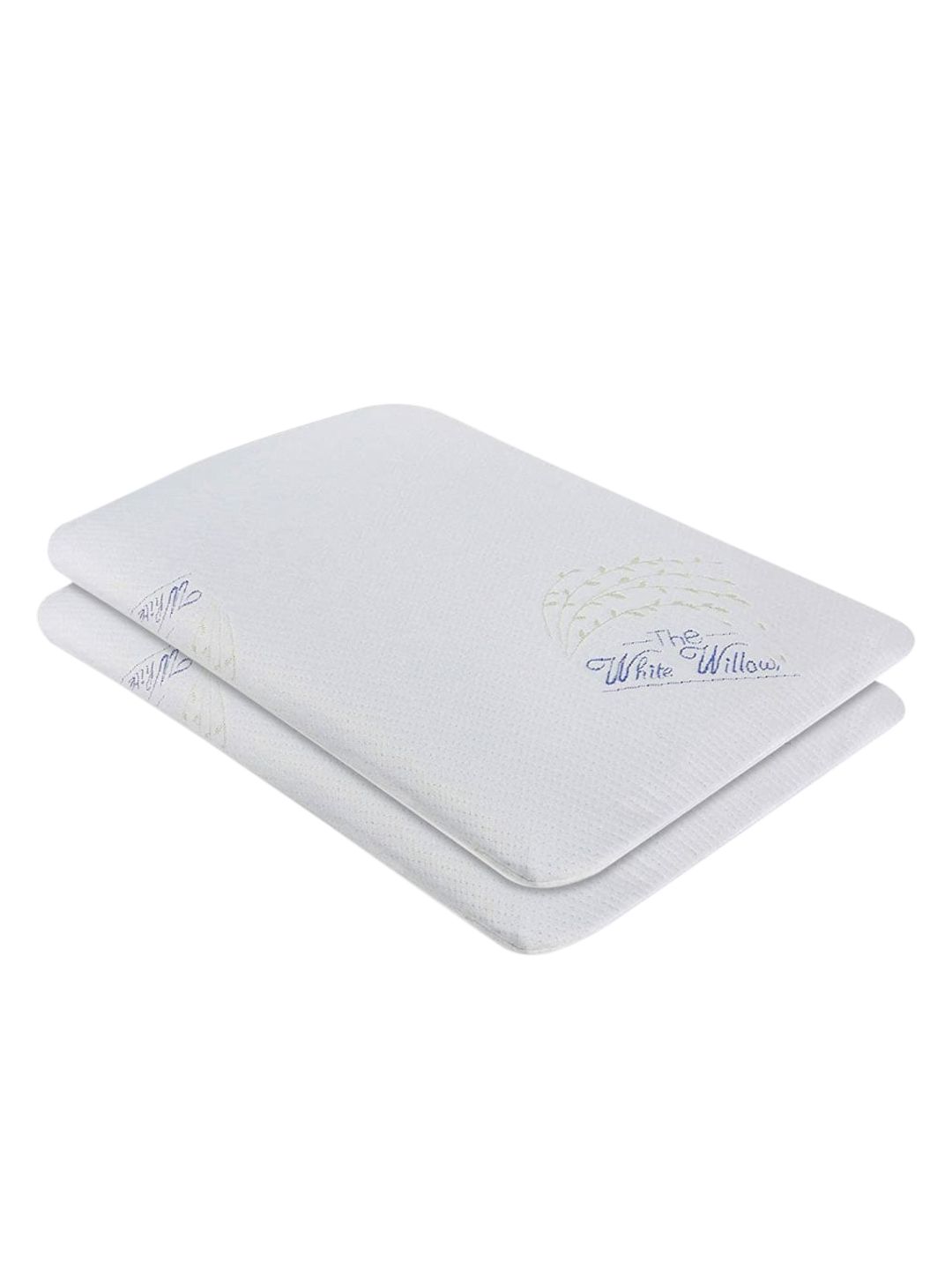 The White Willow Set of 2 White Orthopedic Active Air Ventilated Pillows with Cover-picture-7