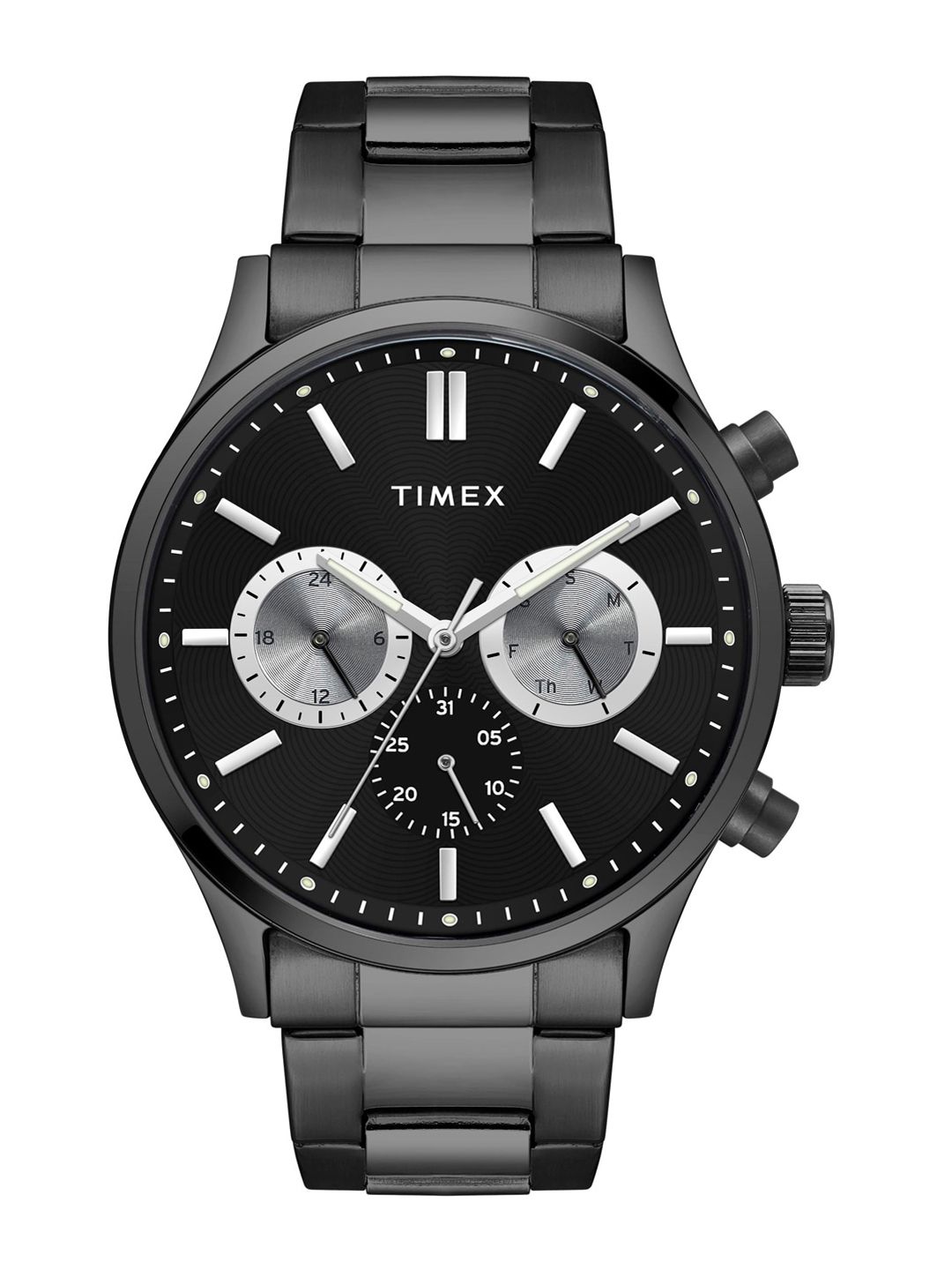 Timex Men Black Multifunction Analogue Watch - TWEG19605